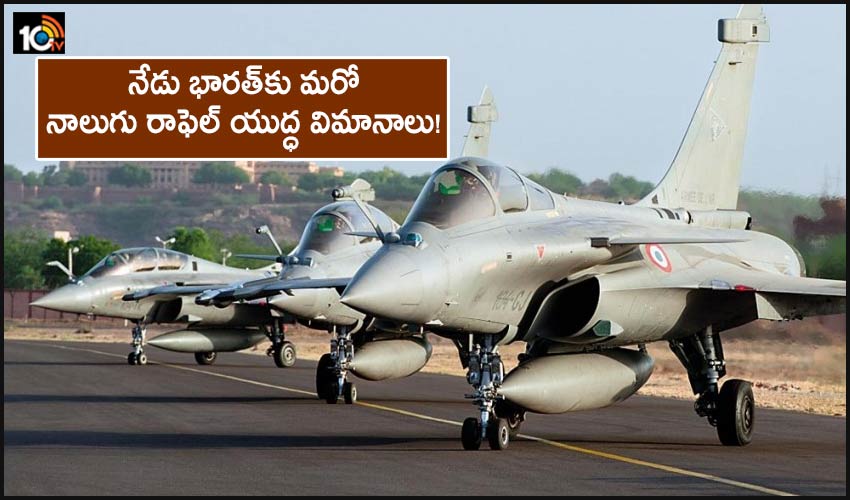 Rafale Jets Four More Rafale Jets Arrive In In