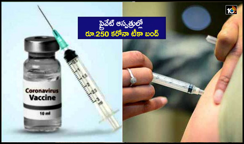 Rs 250 Corona Vaccine Ban In Private Hospitals