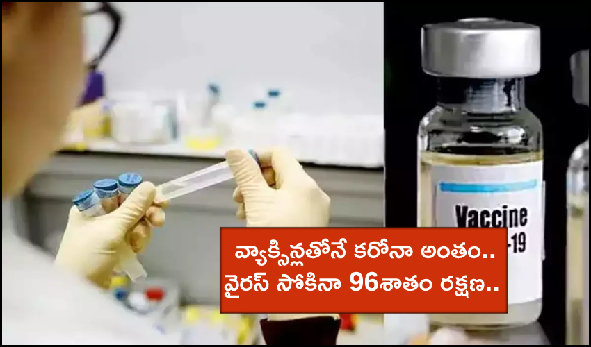 Covid Vaccines Vaccines Gives 96 Percent Protection From Virus After Infected People