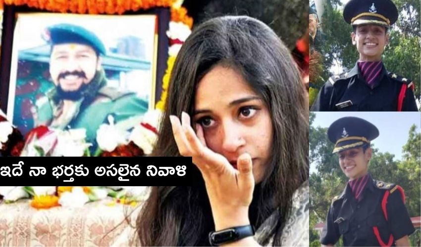 Nitika Kaul: ఇదే నా భర్తకు అసలైన నివాళి: ఆర్మీలో చేరిన పుల్వామా అమరుడు భార్య నితికా కౌల్.. Nitika Kaul: ఇదే నా భర్తకు అసలైన నివాళి: ఆర్మీలో చేరిన పుల్వామా అమరుడు భార్య నితికా కౌల్..
