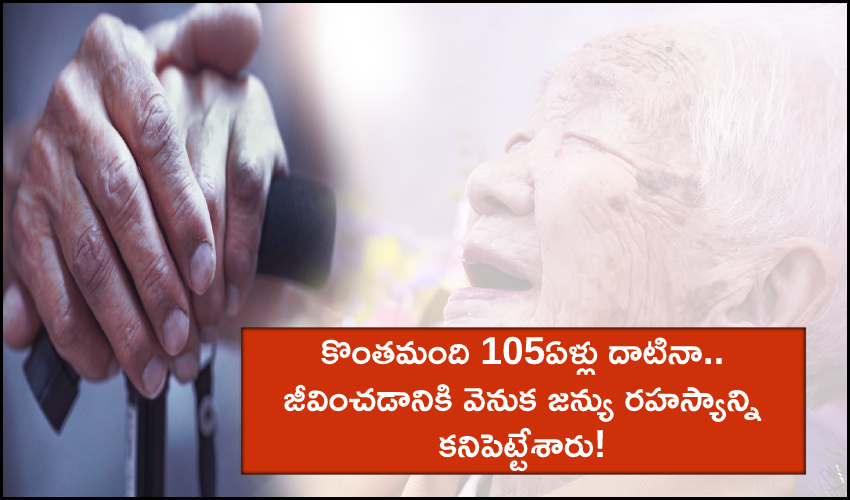 DNA Genetic Secret : కొంతమంది 105ఏళ్లు దాటినా జీవించడానికి వెనుక జన్యు రహస్యాన్ని కనిపెట్టేశారు! DNA Genetic Secret : కొంతమంది 105ఏళ్లు దాటినా జీవించడానికి వెనుక జన్యు రహస్యాన్ని కనిపెట్టేశారు!