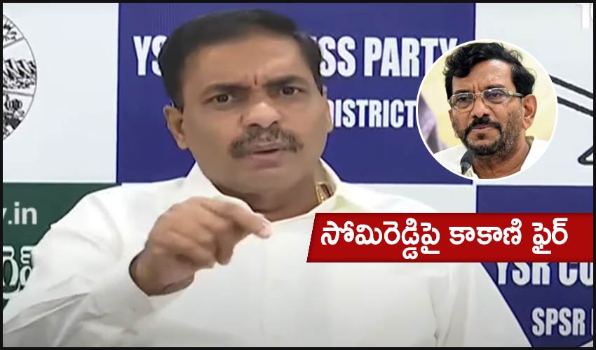Anandaiah : సోమిరెడ్డిపై కాకాణి ఫైర్ Anandaiah : సోమిరెడ్డిపై కాకాణి ఫైర్