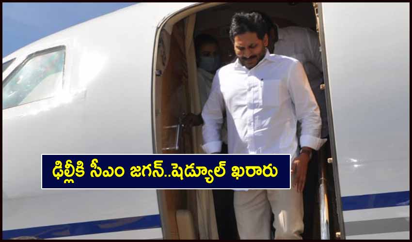 Cm Jagan Delhi Tour