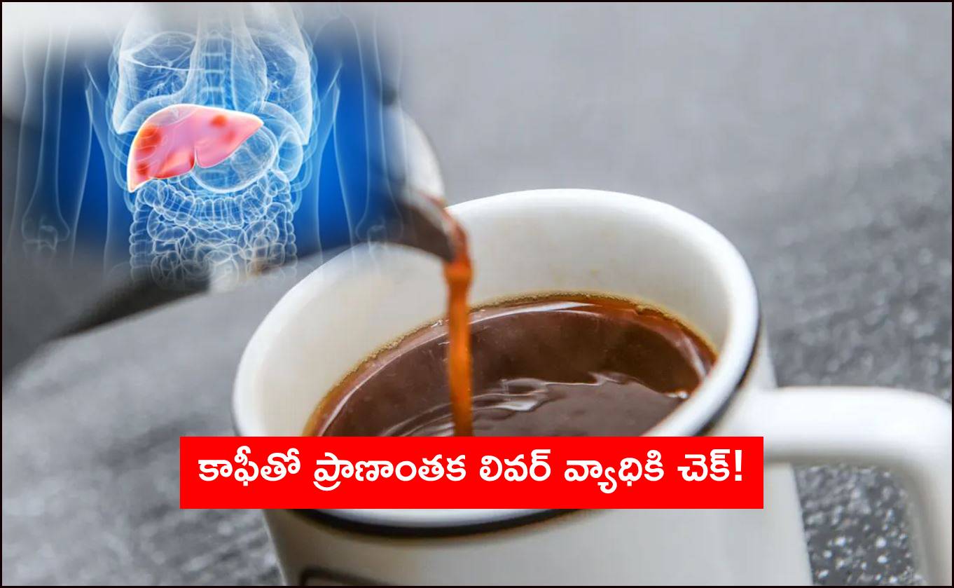 Coffee-Liver Disease : కాఫీతో ప్రాణాంతక లివర్ వ్యాధికి చెక్! Coffee-Liver Disease : కాఫీతో ప్రాణాంతక లివర్ వ్యాధికి చెక్!