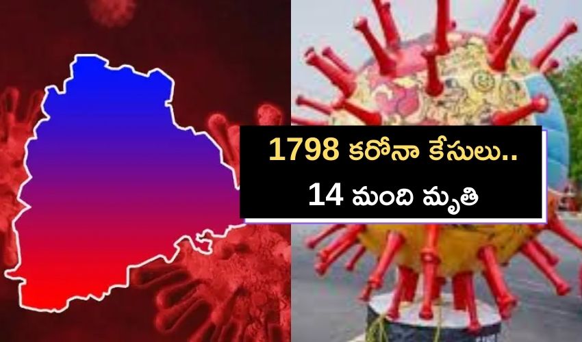 Telangana Corona : 24 గంటల్లో 1798 కరోనా కేసులు..ఏ జిల్లాలో ఎన్ని అంటే Telangana Corona : 24 గంటల్లో 1798 కరోనా కేసులు..ఏ జిల్లాలో ఎన్ని అంటే