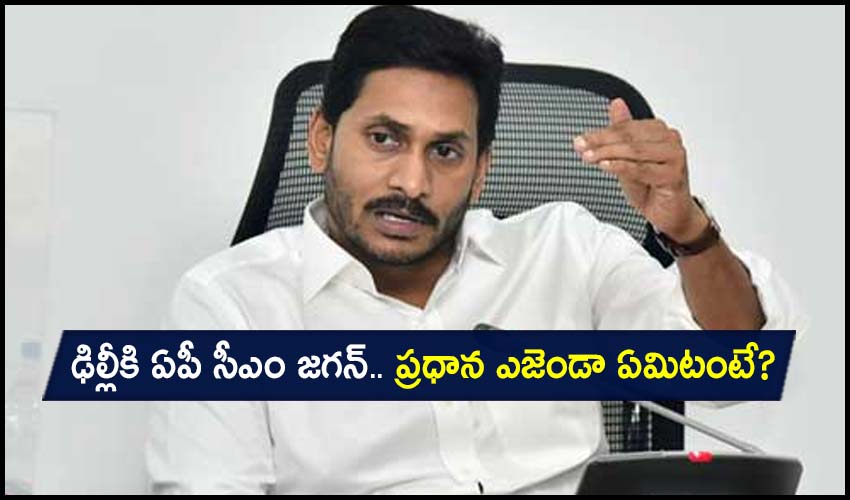 YS Jagan’s Delhi tour: ఢిల్లీకి ఏపీ సీఎం జగన్.. ప్రధాన ఎజెండా ఏమిటంటే? YS Jagan’s Delhi tour: ఢిల్లీకి ఏపీ సీఎం జగన్.. ప్రధాన ఎజెండా ఏమిటంటే?