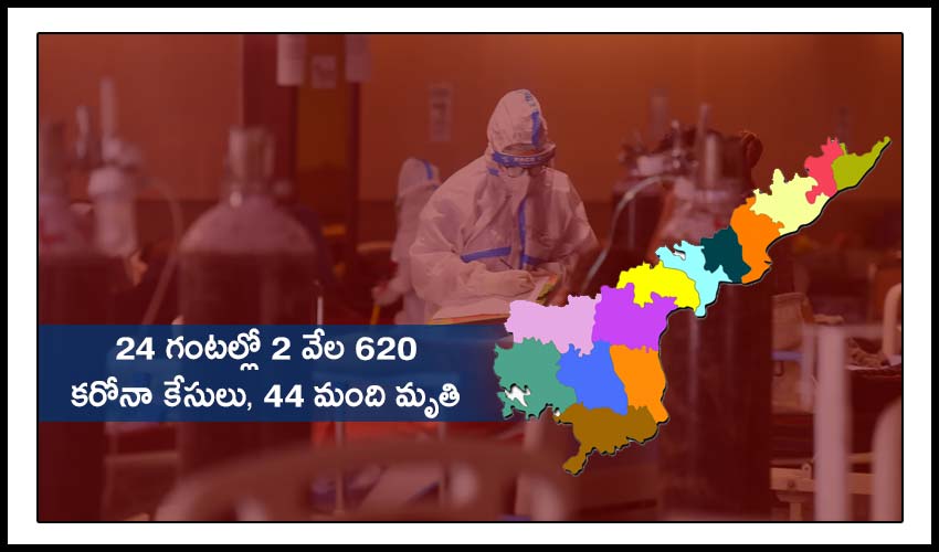 Andhra Pradesh Reports 2620 Cases In 24 Hours