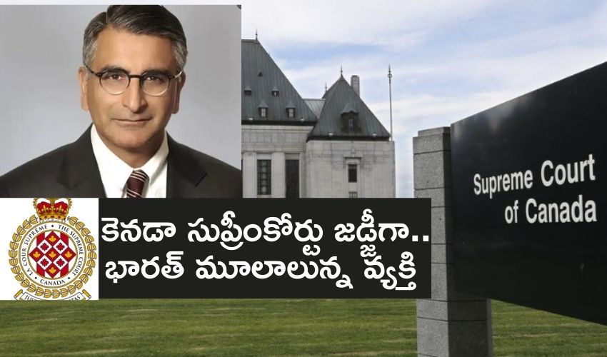 Canada Supreme Court Judge Indian First Person