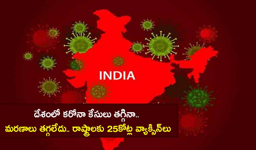 Centre Provides More Than 25 60 Crore Vaccine Doses To States