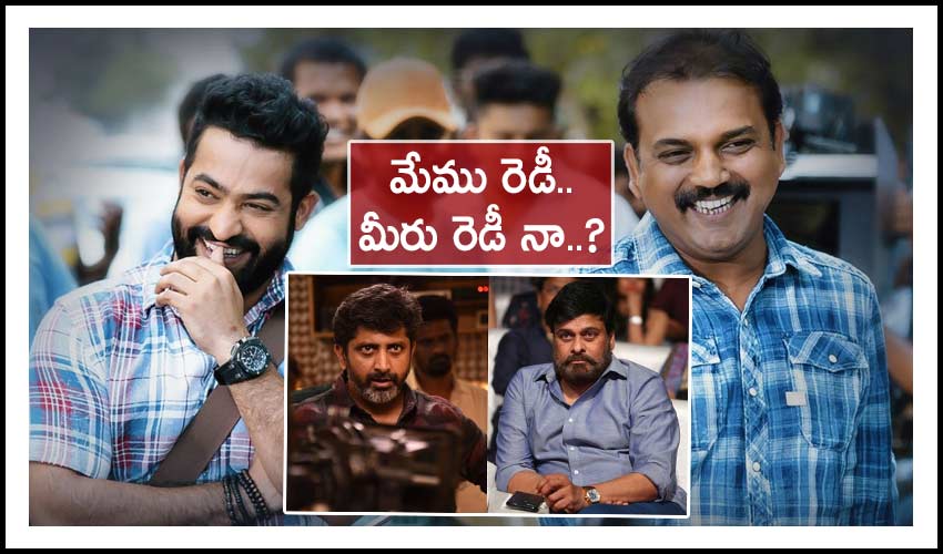 Directors Ready To Start New Movies With Tollywood Big Stars