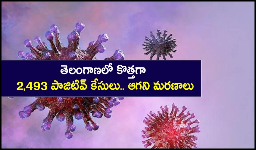In Telangana Covid Cases Go Up To 2493 15 More Died With Rise In Testing