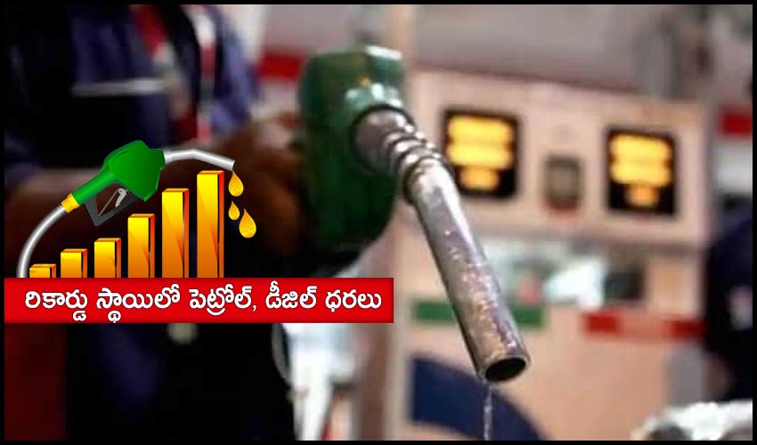 Petrol Diesel Prices Remain At Record High Levels As Fuel Rates Unchanged Today