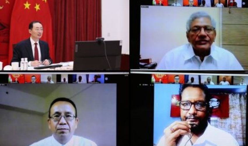 CCP Centenary Event : చైనా ఎంబసీ ఈవెంట్ లో పాల్గొన్న లెఫ్ట్ నేతలు..బీజేపీ తీవ్ర విమర్శలు CCP Centenary Event : చైనా ఎంబసీ ఈవెంట్ లో పాల్గొన్న లెఫ్ట్ నేతలు..బీజేపీ తీవ్ర విమర్శలు