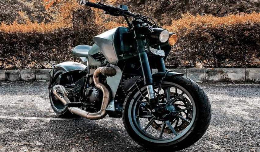 Modified Royal Enfield Thunderbird From Neev Motorcycles Wants To Be A Street Fighter (4)