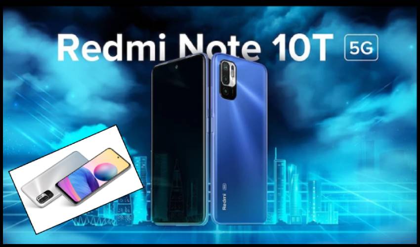 Redmi Note 10t 5g With Triple Rear Cameras