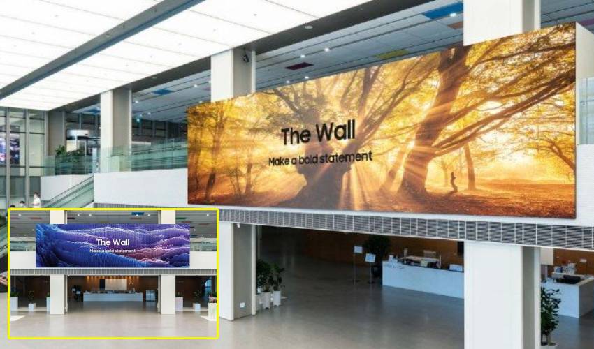 Samsung The Wall : ఈ టీవీ ధర కోటికి పైనే! Samsung The Wall : ఈ టీవీ ధర కోటికి పైనే!