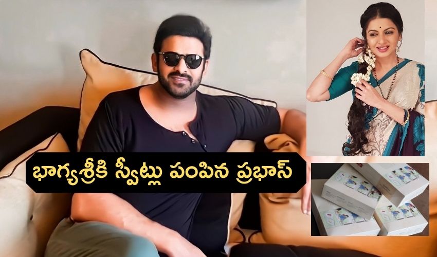 You Spoil Me : భాగ్యశ్రీకి పూతరేకులు పంపించిన ప్రభాస్ You Spoil Me : భాగ్యశ్రీకి పూతరేకులు పంపించిన ప్రభాస్
