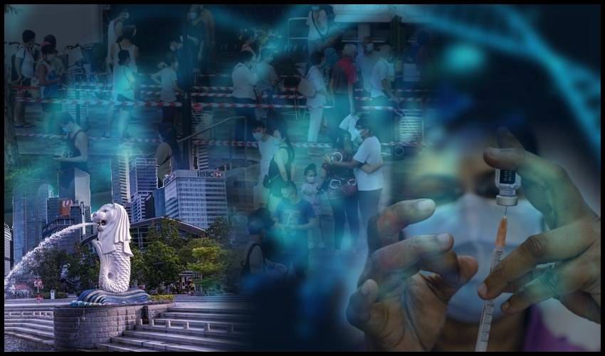 Singapore Covid Infections : సింగపూర్ కొత్త కొవిడ్ కేసులలో మూడొంతుల మంది వ్యాక్సిన్ వేయించుకున్నవారే! Singapore Covid Infections : సింగపూర్ కొత్త కొవిడ్ కేసులలో మూడొంతుల మంది వ్యాక్సిన్ వేయించుకున్నవారే!
