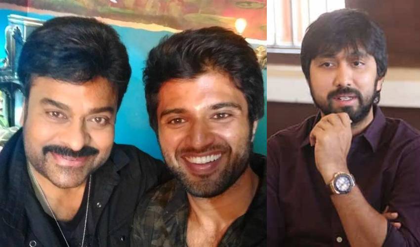 Vijay Deverakonda : మెగాస్టార్ కంటే ముందు విజయ్ విన్నాడు.. ఎందుకు చెయ్యలేదంటే.. Vijay Deverakonda : మెగాస్టార్ కంటే ముందు విజయ్ విన్నాడు.. ఎందుకు చెయ్యలేదంటే..