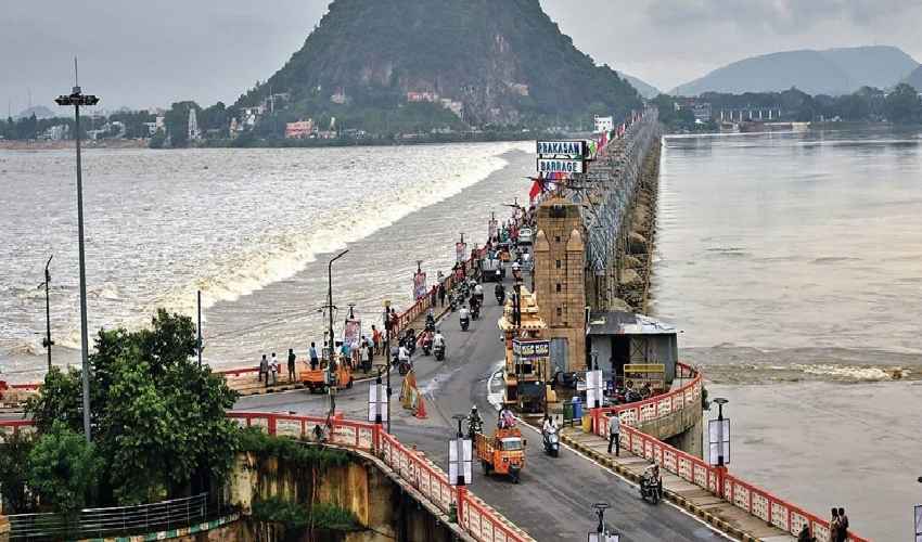 Vijayawada Prakasam Barriage