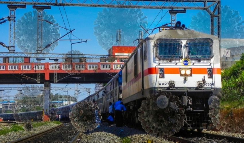 Indian Railwatys Corona