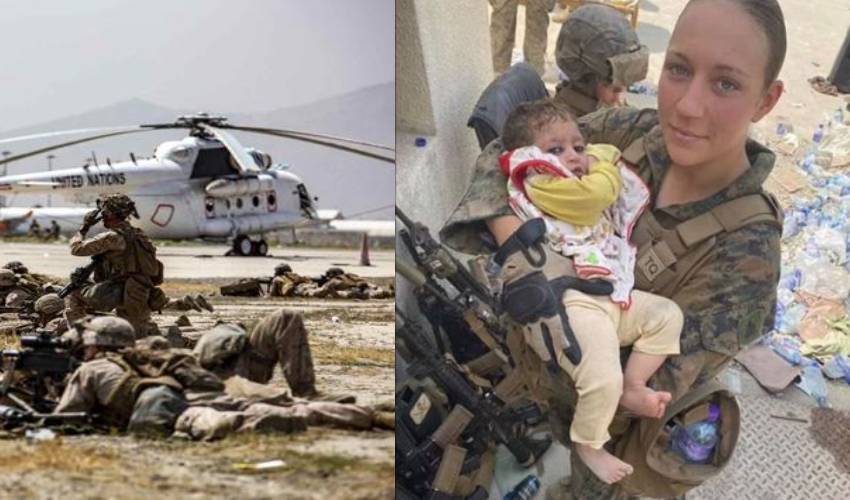American Soldier : చిన్నారికి తల్లిప్రేమ పంచిన అమెరికా సోల్జర్ మృతి American Soldier : చిన్నారికి తల్లిప్రేమ పంచిన అమెరికా సోల్జర్ మృతి