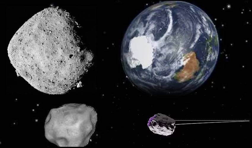 Asteroid Bennu: భారీ ఆస్టరాయిడ్ ‘బెన్ను’ భూమిని ఢీకొట్టే ఛాన్స్.. నాసా హెచ్చరిక! Asteroid Bennu: భారీ ఆస్టరాయిడ్ ‘బెన్ను’ భూమిని ఢీకొట్టే ఛాన్స్.. నాసా హెచ్చరిక!
