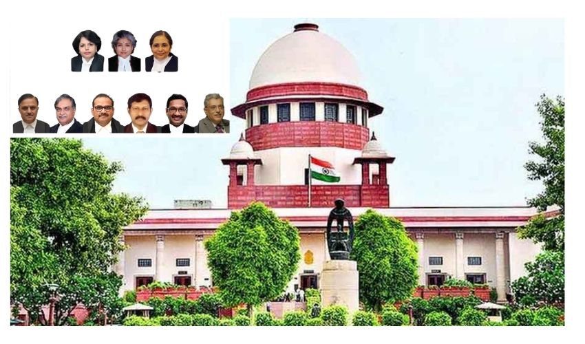 CJI : చారిత్రక ఘట్టం ఒక్కరోజే 9 మంది న్యాయమూర్తుల బాధ్యతలు CJI : చారిత్రక ఘట్టం ఒక్కరోజే 9 మంది న్యాయమూర్తుల బాధ్యతలు