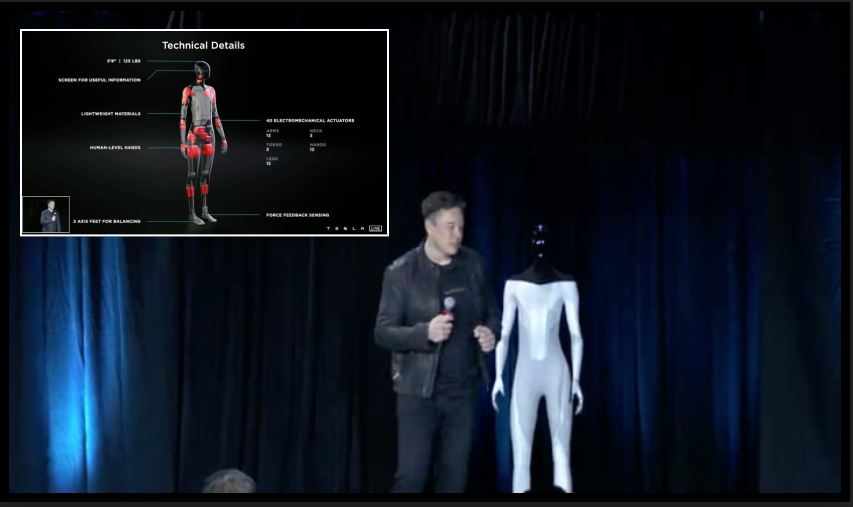 Elon Musk Says Tesla Will Build A Humanoid Robot Prototype By Next Year
