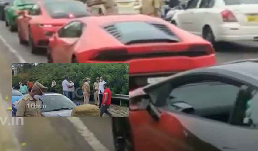 Foreign Vehicles : హైదరాబాద్లో ఫారిన్ లగ్జరీ కార్లు, రూ.5 కోట్లు జరిమానా Foreign Vehicles : హైదరాబాద్లో ఫారిన్ లగ్జరీ కార్లు, రూ.5 కోట్లు జరిమానా