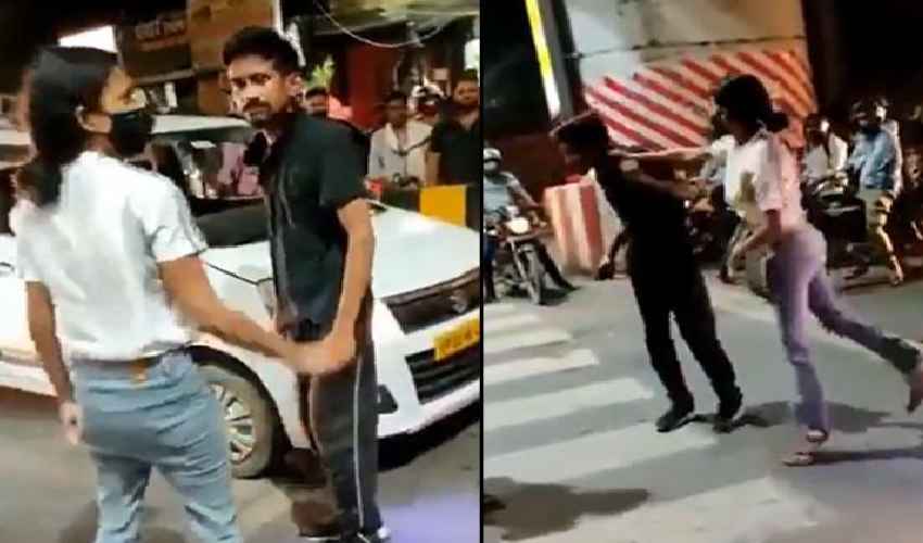 Lucknow Woman Who Thrashed Cab Driver
