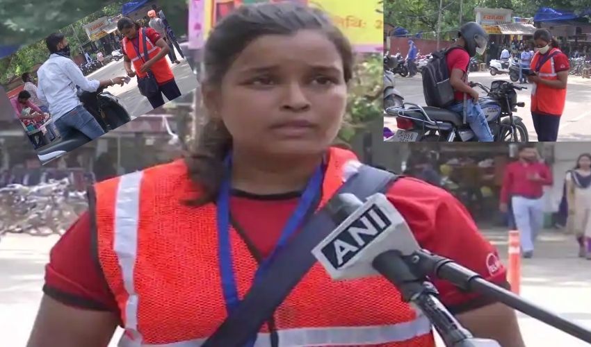 Ritu A Young Boxer, Sells Parking Tickets In Chandigarh