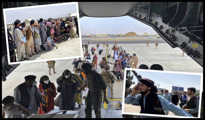 Taliban Blocking Afghans From Airport Reports