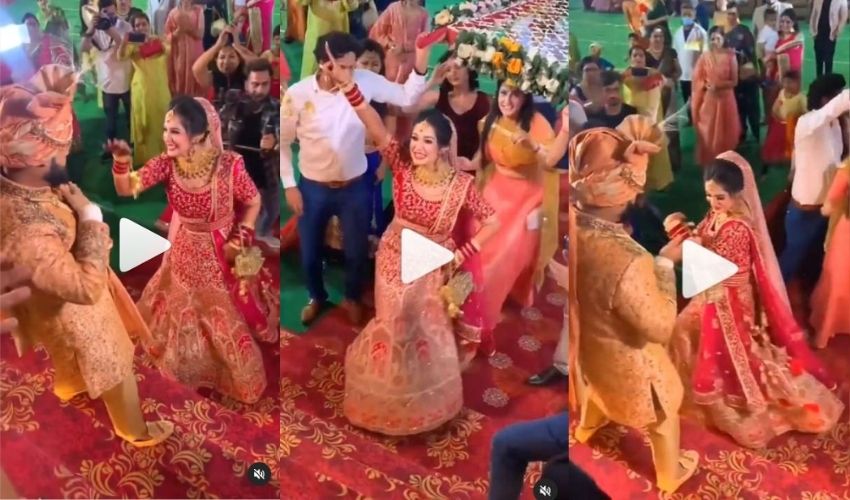 Viral Video: వరుడ్ని చూసిన ఆనందంలో వధువు డాన్స్! Viral Video: వరుడ్ని చూసిన ఆనందంలో వధువు డాన్స్!