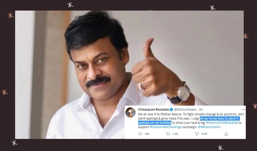 Megastar : బర్త్ డే రోజున ఇలా చేయండి అంటూ చిరు పిలుపు Megastar : బర్త్ డే రోజున ఇలా చేయండి అంటూ చిరు పిలుపు