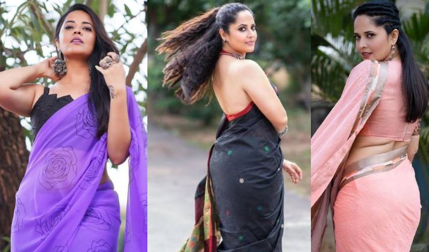 Anasuya Bharadwaj : అనసూయ కడితే చీరకే అందమొస్తుంది..