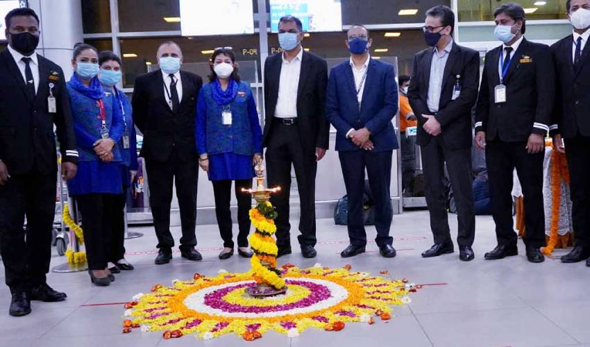 First Hyderabad London Air India Flight (1)