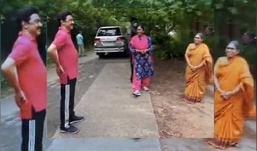 CM Morning Walk: మార్నింగ్ వాక్లో సీఎం.. ఫిట్నెస్ రహస్యాన్ని అడిగిన మహిళ CM Morning Walk: మార్నింగ్ వాక్లో సీఎం.. ఫిట్నెస్ రహస్యాన్ని అడిగిన మహిళ