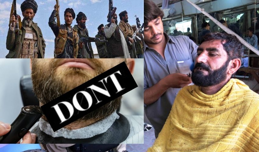 Talibans Warn Barbers Shaving Beard