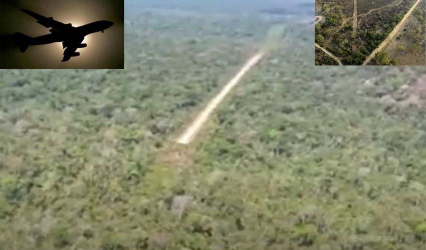 Amazon Jungle : అమెజాన్ అడవిలో రహస్య రన్వే Amazon Jungle : అమెజాన్ అడవిలో రహస్య రన్వే