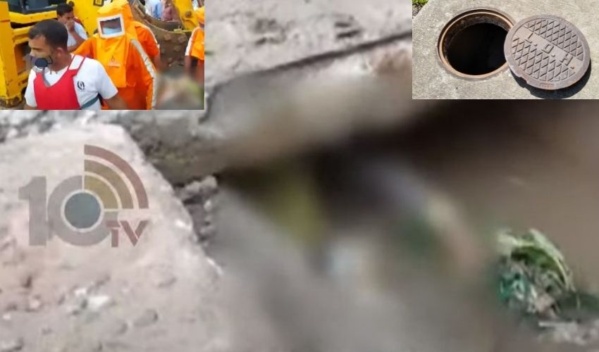 Sirisilla : సిరిసిల్లలో మ్యాన్హోల్లో పడి గల్లంతైన వ్యక్తి మృతి Sirisilla : సిరిసిల్లలో మ్యాన్హోల్లో పడి గల్లంతైన వ్యక్తి మృతి