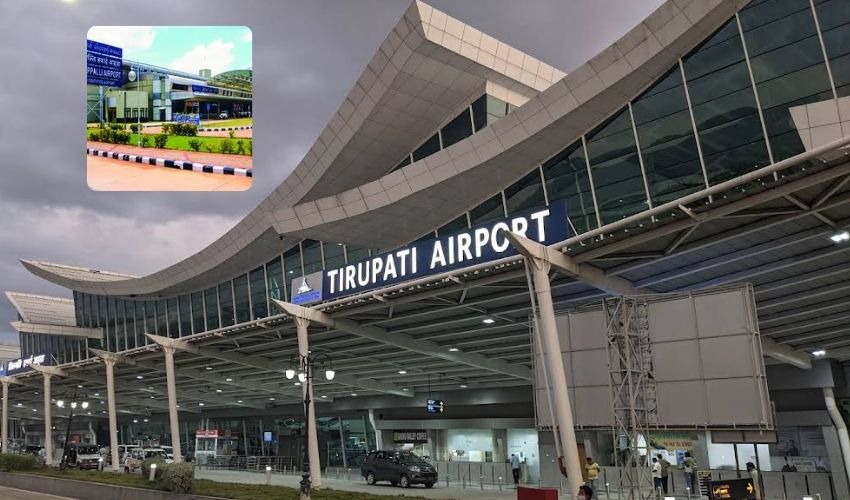Tirupati Airport : తిరుపతి ఎయిర్ పోర్టు ప్రైవేటీకరణకు కేంద్రం గ్రీన్ సిగ్నల్ Tirupati Airport : తిరుపతి ఎయిర్ పోర్టు ప్రైవేటీకరణకు కేంద్రం గ్రీన్ సిగ్నల్