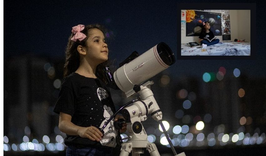 8 Year Girl Worlds Youngest Astronomer Nicole Oliveira