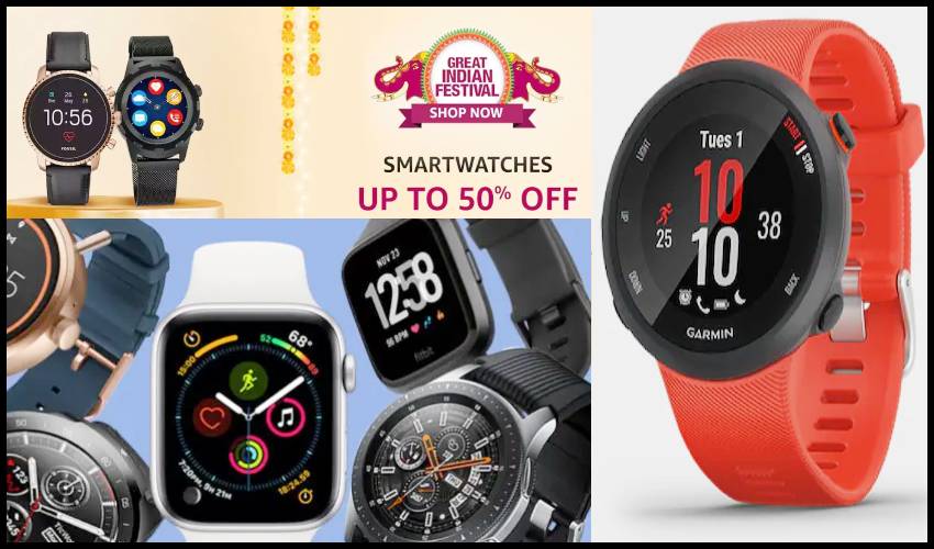 Amazon Great Indian Festival Top Deals On Smartwatches Under Rs 2,000