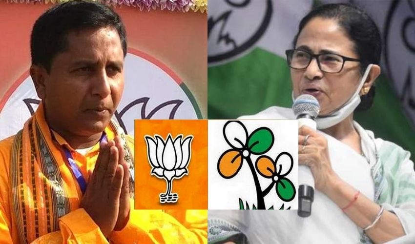 BJP MLA: టీఎంసీలోకి బీజేపీ ఎమ్మెల్యే.. గుండు గీయించుకుని పాపాలు పోయాయంటూ.. BJP MLA: టీఎంసీలోకి బీజేపీ ఎమ్మెల్యే.. గుండు గీయించుకుని పాపాలు పోయాయంటూ..