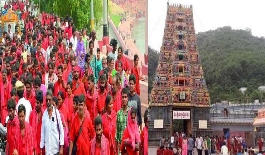 Bhavani Deekshalu : ఇంద్రకీలాద్రిపై నేడు,రేపు ప్రోటోకాల్ దర్సనాలు రద్దు Bhavani Deekshalu : ఇంద్రకీలాద్రిపై నేడు,రేపు ప్రోటోకాల్ దర్సనాలు రద్దు