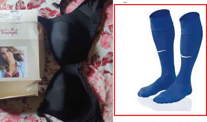 Man orders football socks from Myntra, gets a bra instead. Internet reacts  - India Today