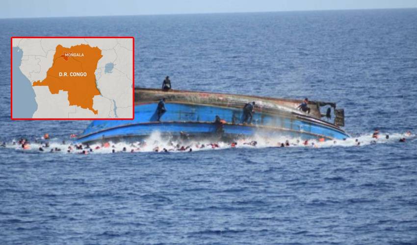Congo Boat : కాంగో నదిలో పడవ బోల్తా.. 100 మంది మృతి Congo Boat : కాంగో నదిలో పడవ బోల్తా.. 100 మంది మృతి