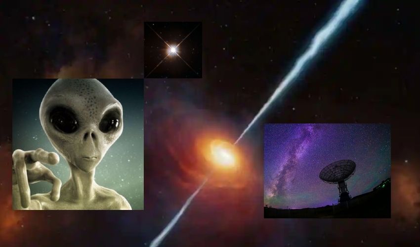Distant Red Stars Signals