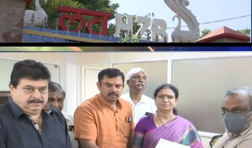 Huzurabad By Poll : వీవీ ప్యాట్ బయటకు ఎలా వచ్చింది ? – డీకే అరుణ Huzurabad By Poll : వీవీ ప్యాట్ బయటకు ఎలా వచ్చింది ? – డీకే అరుణ
